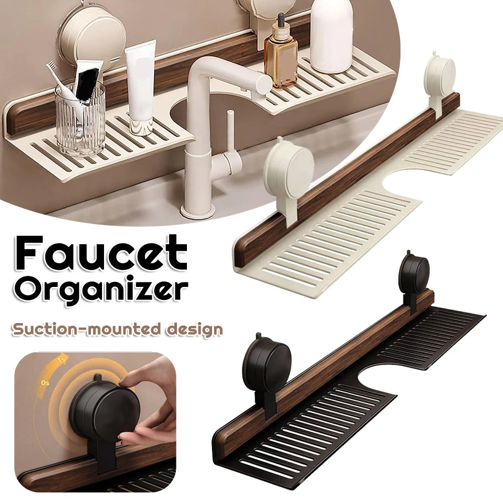 Wasserhahn-Organizer-Halterung ohne Bohren